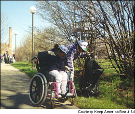 access for wheelchairs is one task of this committee